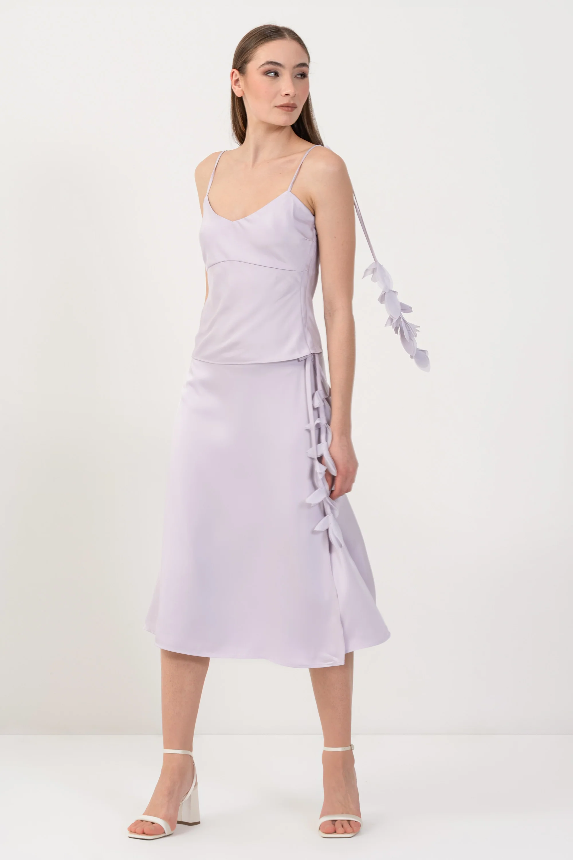 Top con spalline e dettagli floreali - TOP KUIRONX - Image 2