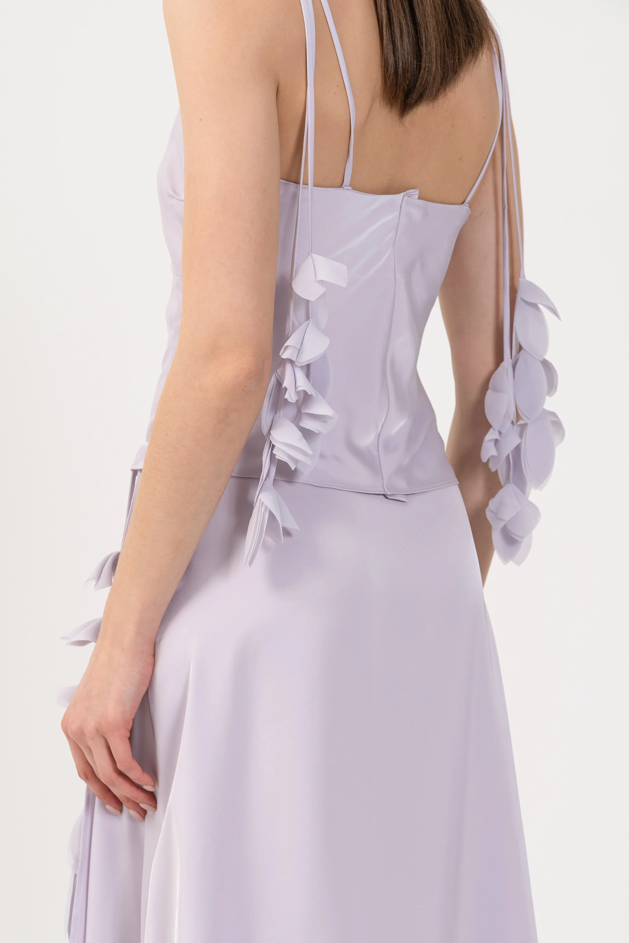 Top con spalline e dettagli floreali - TOP KUIRONX - Image 3