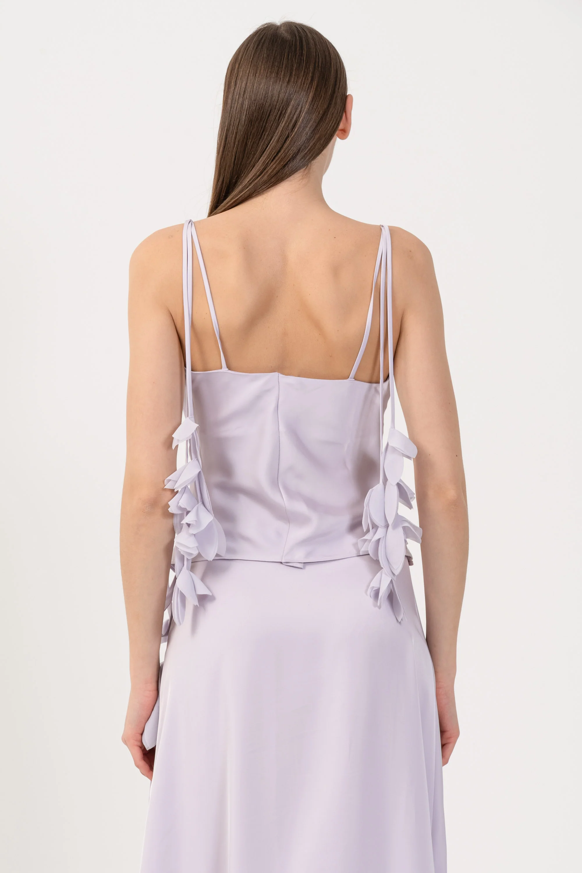 Top con spalline e dettagli floreali - TOP KUIRONX - Image 4