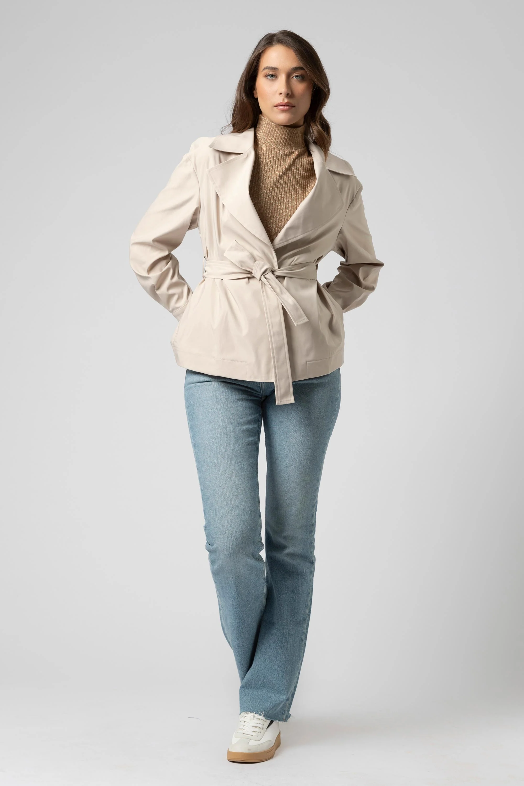 Trench con revers a lancia - Trench GUTARX - Image 2