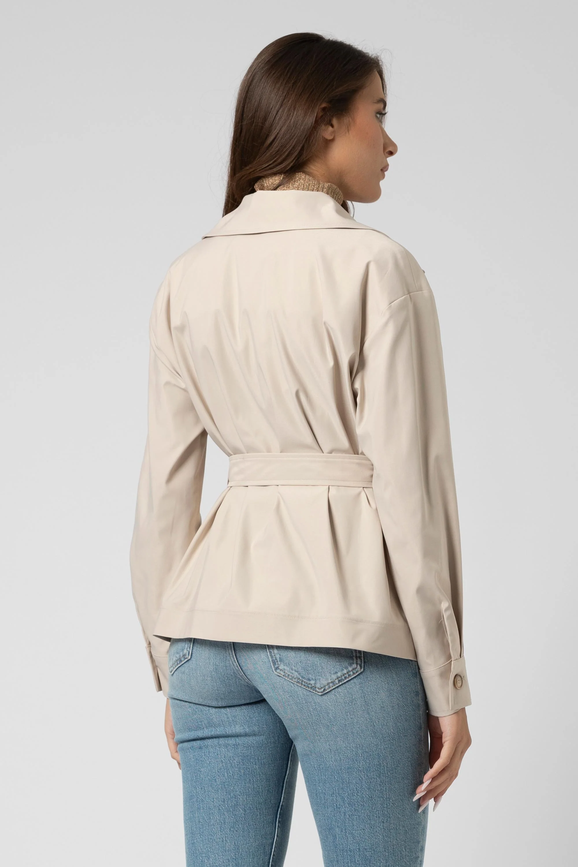 Trench con revers a lancia - Trench GUTARX - Image 4